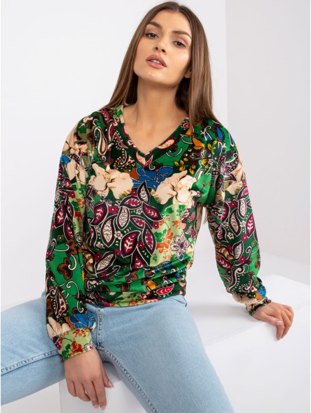 Bluzka-DHJ-BZ-6033-2.46P-zielony