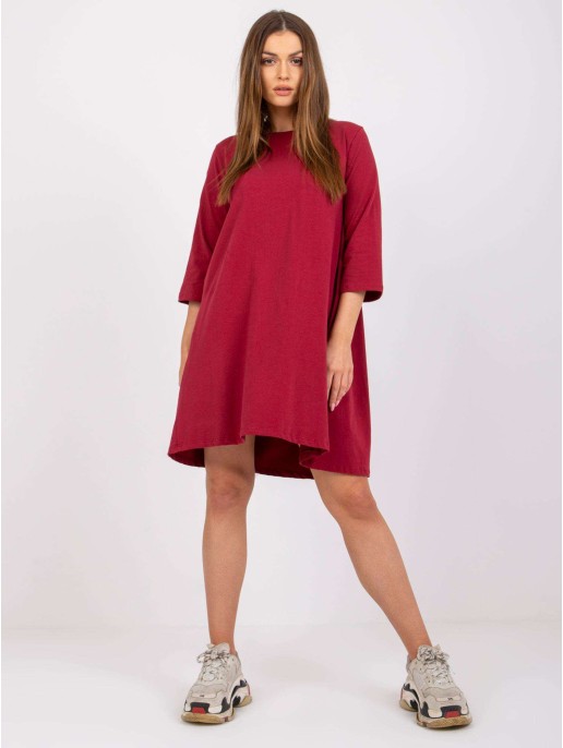 Sukienka-RV-SK-7321.70-bordowy