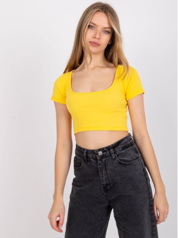 T-shirt-RV-TS-7537.52-żółty