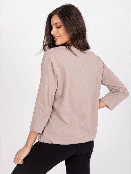 Bluzka-RV-BZ-7511.33P-ciemny bezowy