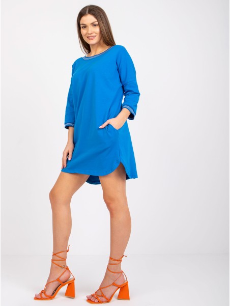 Sukienka-RV-SK-7555.26X-ciemny niebieski