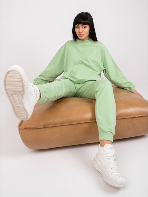 Spodnie dresowe-AP-DR-A-003-pistacjowy Spodnie dresowe-AP-DR-A-003-pistacjowy