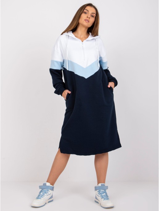 Suknelė-RV-SK-7462.00-balta-mėlyna Suknelė-RV-SK-7462.00-balta-mėlyna