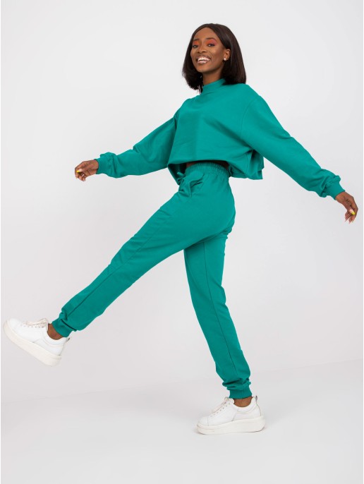 Spodnie dresowe-AP-DR-A-003-ciemny zielony Spodnie dresowe-AP-DR-A-003-ciemny zielony