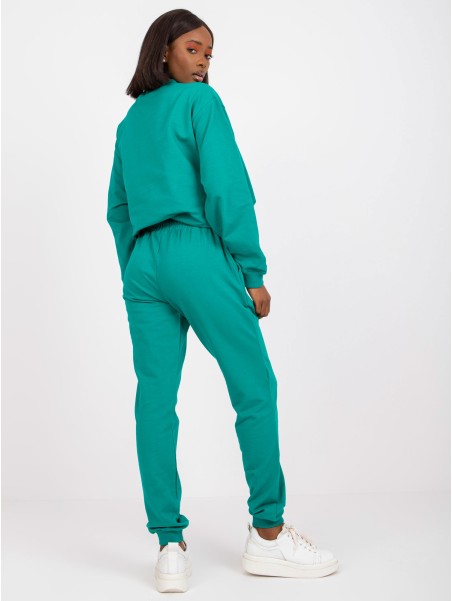 Spodnie dresowe-AP-DR-A-003-ciemny zielony