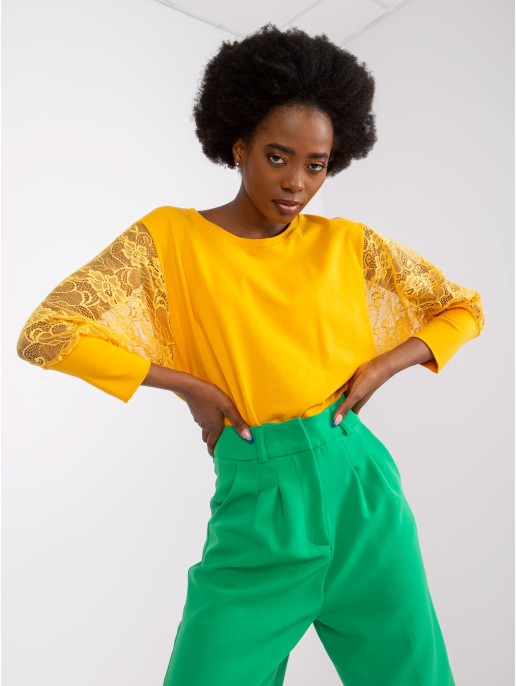 Bluzka-RV-BZ-7551.19-jasny pomarańczowy Bluzka-RV-BZ-7551.19-jasny pomarańczowy