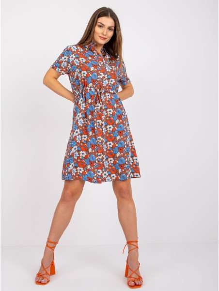 Suknelė-D73781M30312A-ruda