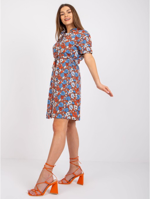 Suknelė-D73781M30312A-ruda