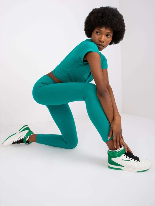 Leginsy-AP-LG-A-002-ciemny zielony