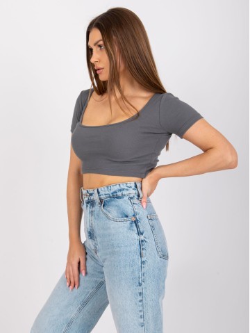 T-shirt-RV-TS-7537.52-ciemny szary 2