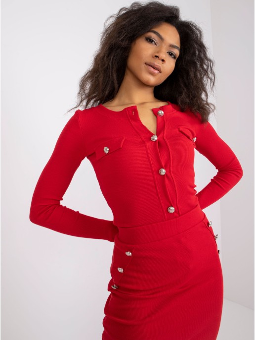 Laisvalaikio kostiumas-RV-KMPL-7522.28P-czerwony