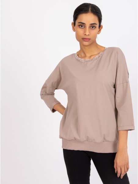 Bluzka-RV-BZ-7550.58-ciemny bezowy