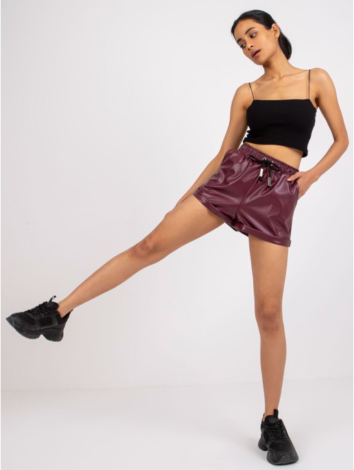 Szorty-CHA-SN-1230.20-bordowy