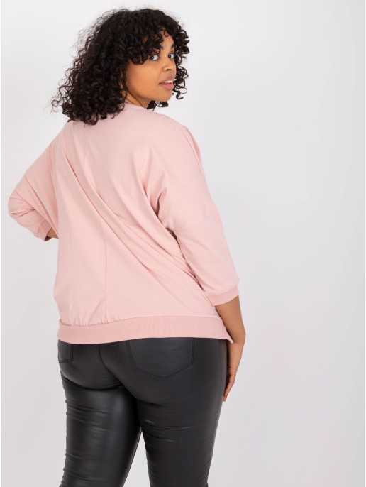 Bluzka-RV-BZ-7504.81P-jasny różowy Bluzka-RV-BZ-7504.81P-jasny różowy