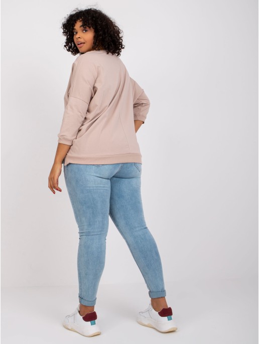 Bluzka-RV-BZ-7504.81P-beżowy Bluzka-RV-BZ-7504.81P-beżowy