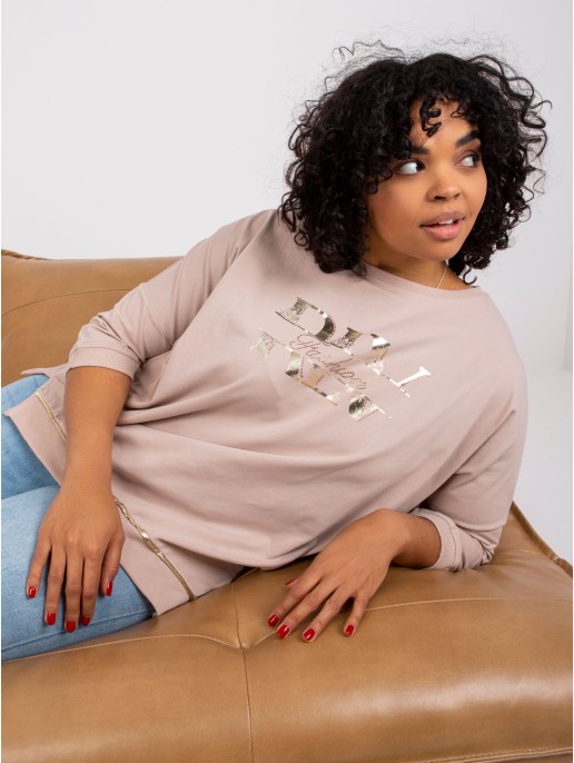 Bluzka-RV-BZ-7504.81P-beżowy Bluzka-RV-BZ-7504.81P-beżowy