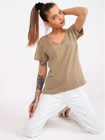 T-shirt-TW-TS-1002.28X-ciemny bezowy