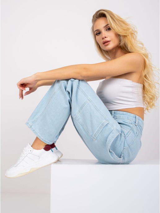 Spodnie jeans-MR-SP-356.42P-jasny niebieski Spodnie jeans-MR-SP-356.42P-jasny niebieski