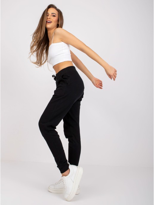 Spodnie dresowe-TW-DR-1033.16P-czarny Spodnie dresowe-TW-DR-1033.16P-czarny