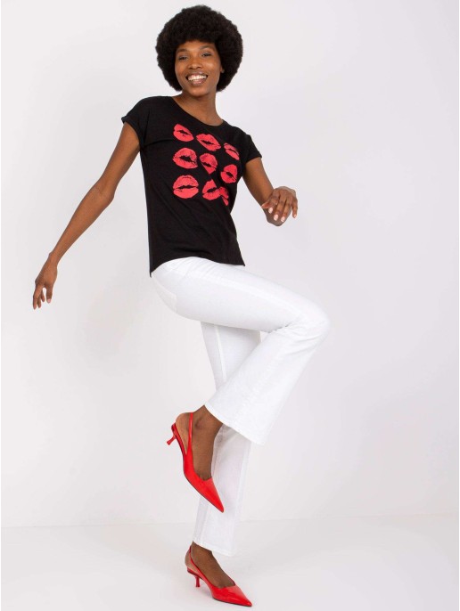 T-shirt-TW-TS-1005-15.29P-czarny T-shirt-TW-TS-1005-15.29P-czarny