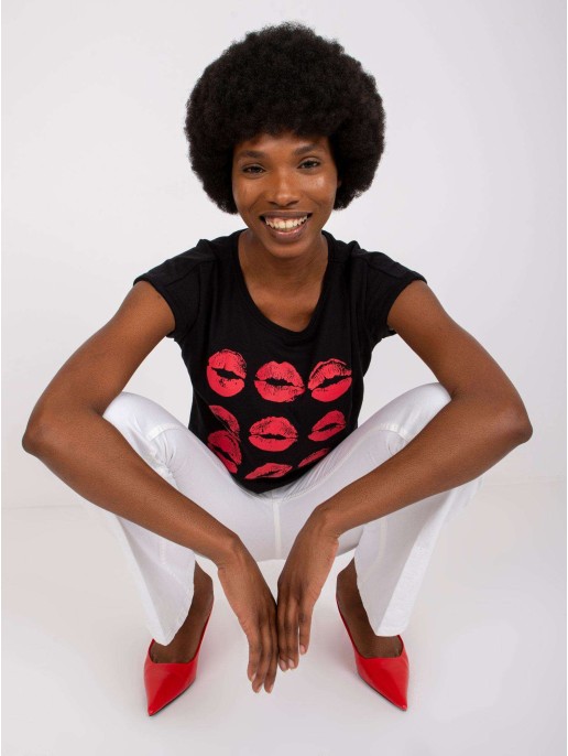 T-shirt-TW-TS-1005-15.29P-czarny T-shirt-TW-TS-1005-15.29P-czarny