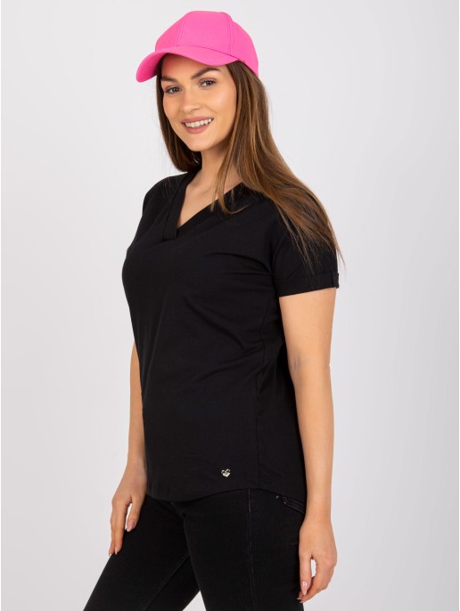 T-shirt-RV-TS-7666.19-czarny T-shirt-RV-TS-7666.19-czarny