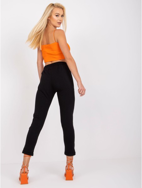 Spodnie dresowe-RV-DR-7516.40-czarny