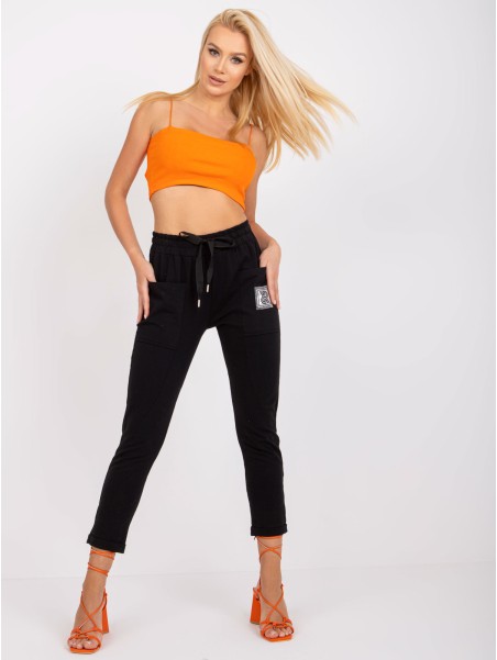 Spodnie dresowe-RV-DR-7516.40-czarny