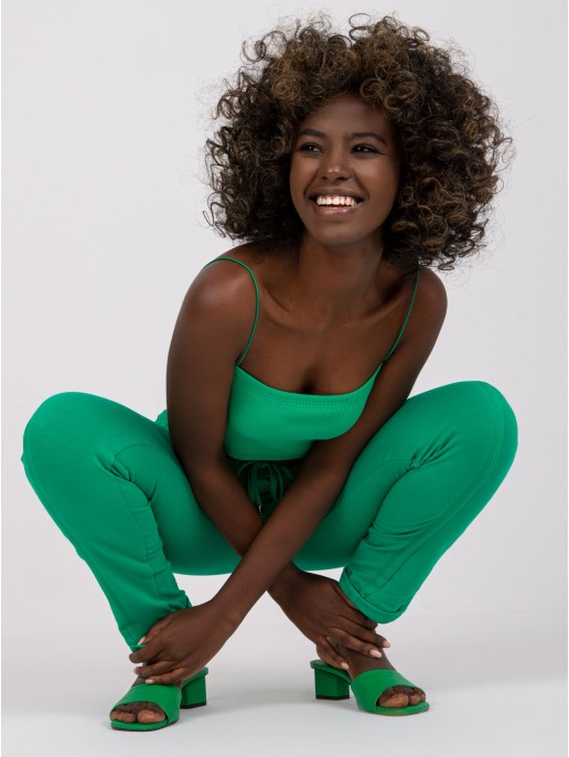 Spodnie dresowe-RV-DR-3589.06X-zielony Spodnie dresowe-RV-DR-3589.06X-zielony