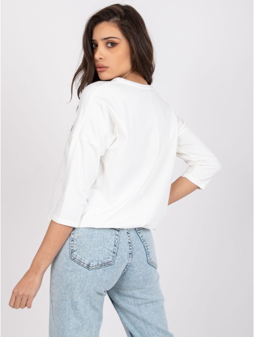 Bluzka-RV-BZ-0229.13P-ecru Bluzka-RV-BZ-0229.13P-ecru
