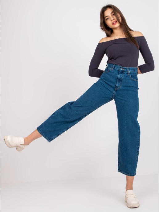 Spodnie jeans-RO-SP-2503.64-ciemny niebieski Spodnie jeans-RO-SP-2503.64-ciemny niebieski