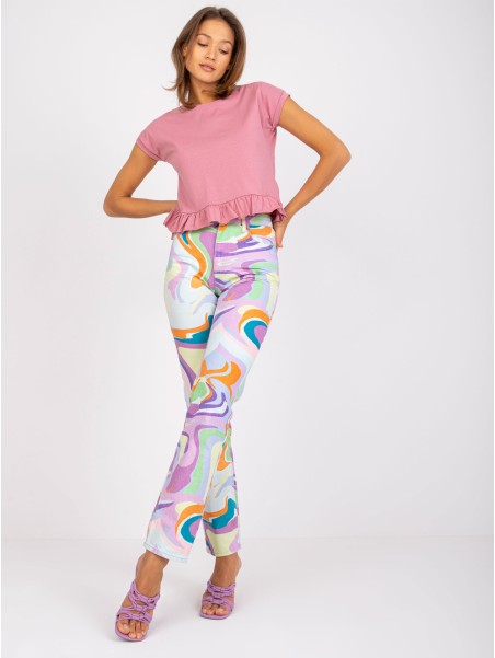 T-shirt-TW-TS-1053.21X-ciemny różowy