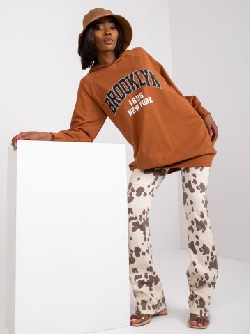 Bluza-DHJ-BL-15658.35-jasny brązowy 2