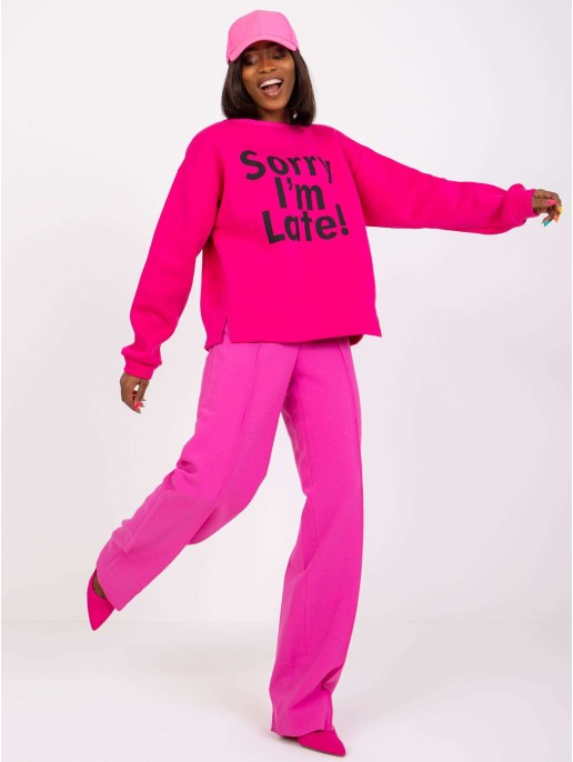 Bluza-EM-BL-U624.99-fuksjowy Bluza-EM-BL-U624.99-fuksjowy
