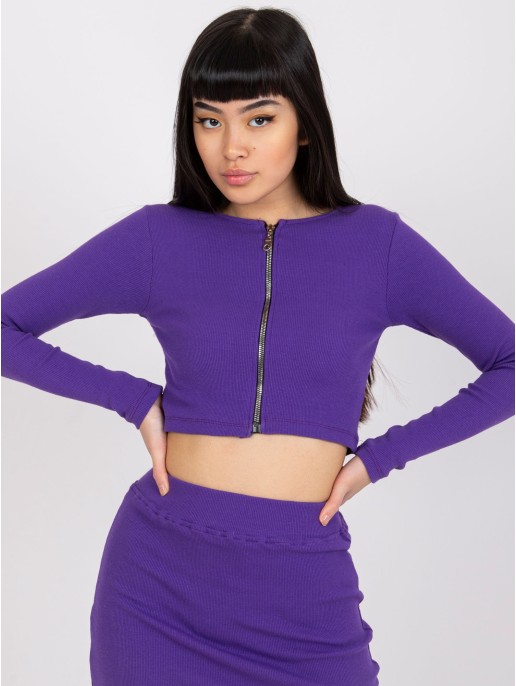 Laisvalaikio kostiumas-RV-KMPL-7526.03-tamsiai violetinis