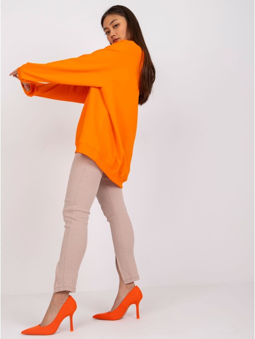 Bluza-RV-BL-5185.79P-pomarańczowy Bluza-RV-BL-5185.79P-pomarańczowy