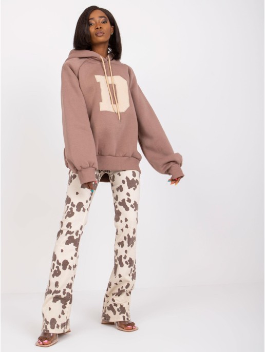 Bluza-EM-BL-651/D.29X-brązowy Bluza-EM-BL-651/D.29X-brązowy
