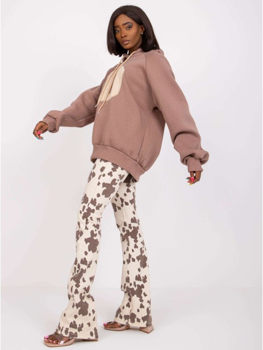 Bluza-EM-BL-651/D.29X-brązowy Bluza-EM-BL-651/D.29X-brązowy