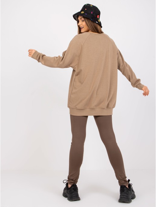 Bluza-EM-BL-U623.63P-ciemny bezowy Bluza-EM-BL-U623.63P-ciemny bezowy