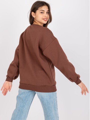 Bluza-EM-BL-U617.95-ciemny brązowy 2