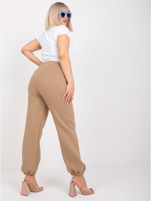 Spodnie dresowe-EM-DR-522.52P-ciemny bezowy Spodnie dresowe-EM-DR-522.52P-ciemny bezowy