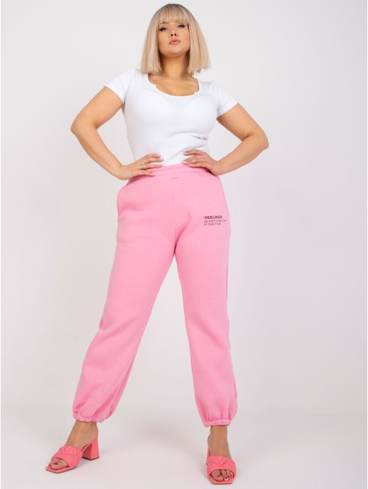 Spodnie dresowe-EM-DR-522.52P-różowy Spodnie dresowe-EM-DR-522.52P-różowy