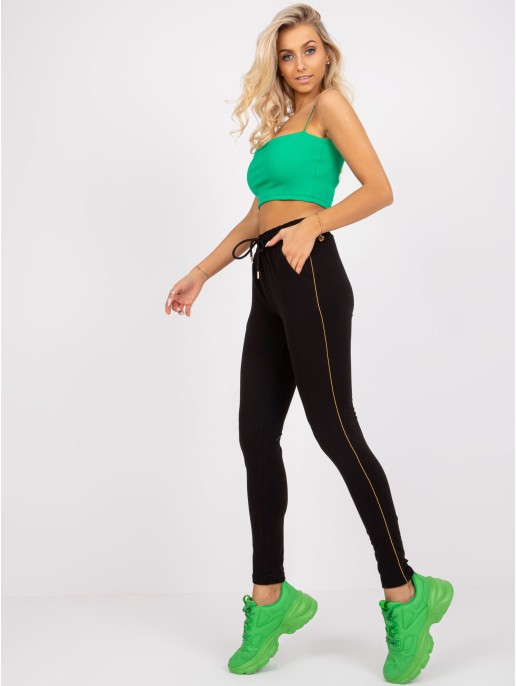 Spodnie dresowe-LA-DR-P-69.07-czarny Spodnie dresowe-LA-DR-P-69.07-czarny