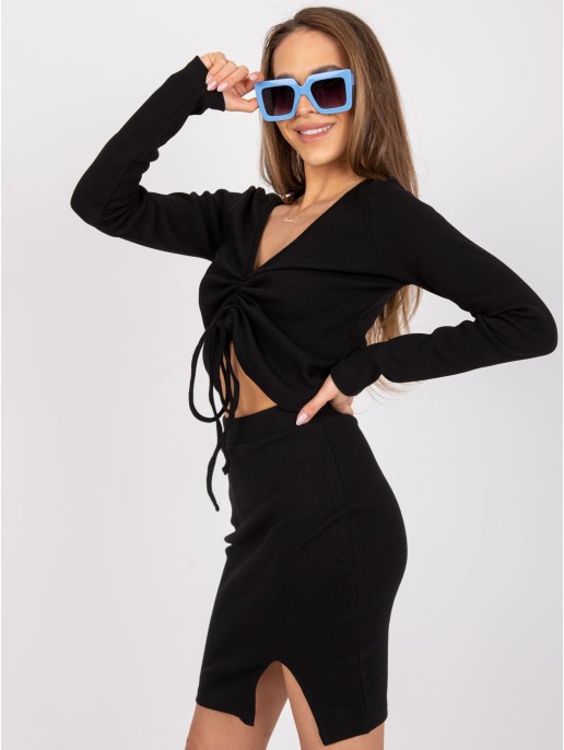 Bluzka-TW-BZ-BL-008.63P-czarny Bluzka-TW-BZ-BL-008.63P-czarny