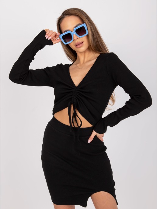 Bluzka-TW-BZ-BL-008.63P-czarny Bluzka-TW-BZ-BL-008.63P-czarny