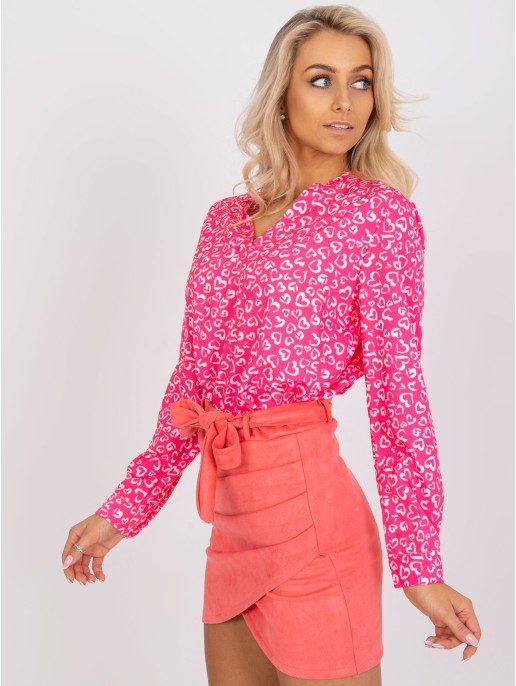 Marškiniai-DHJ-BZ-6825.56-rožinė Marškiniai-DHJ-BZ-6825.56-rožinė