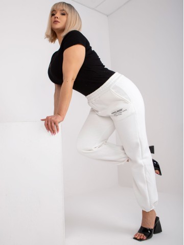 Spodnie dresowe-EM-DR-522.52P-biały
