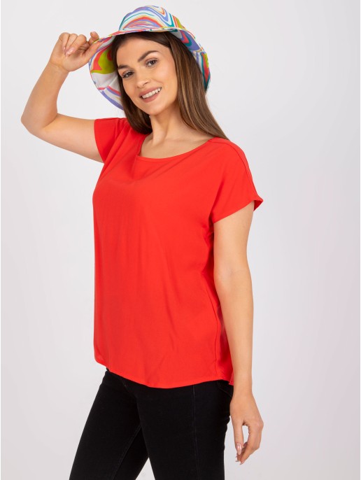 Bluzka-D73761W10978G-czerwony Bluzka-D73761W10978G-czerwony