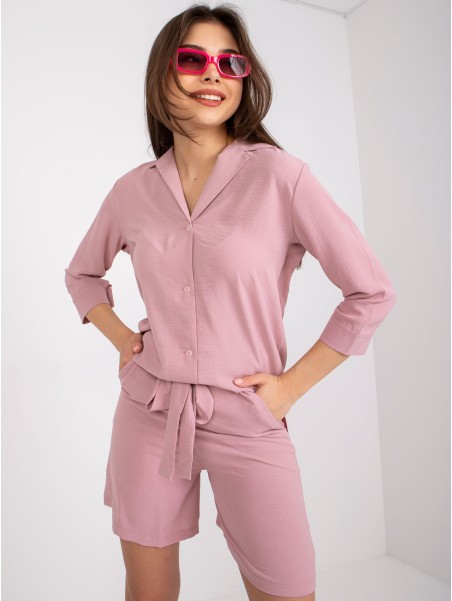 Laisvalaikio kostiumas-LK-KMPL-508595.39-tamsiai rožinis