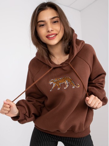 Bluza-EM-BL-651.99-ciemny brązowy 2